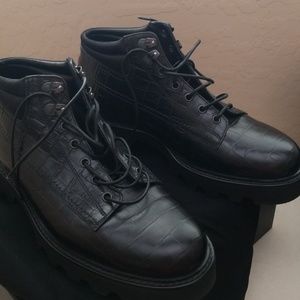emporio armani boots mens